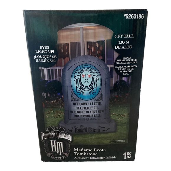 Gemmy | Holiday | Gemmy Halloween Disney 6 Ft Haunted Mansion Madame ...